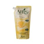 Attis tekuté mydlo Milk and Honey 1l náhradná náplň